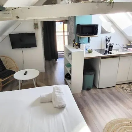 La - Petit Mansarde - 50m - Rue Gratuite Saint-Malo